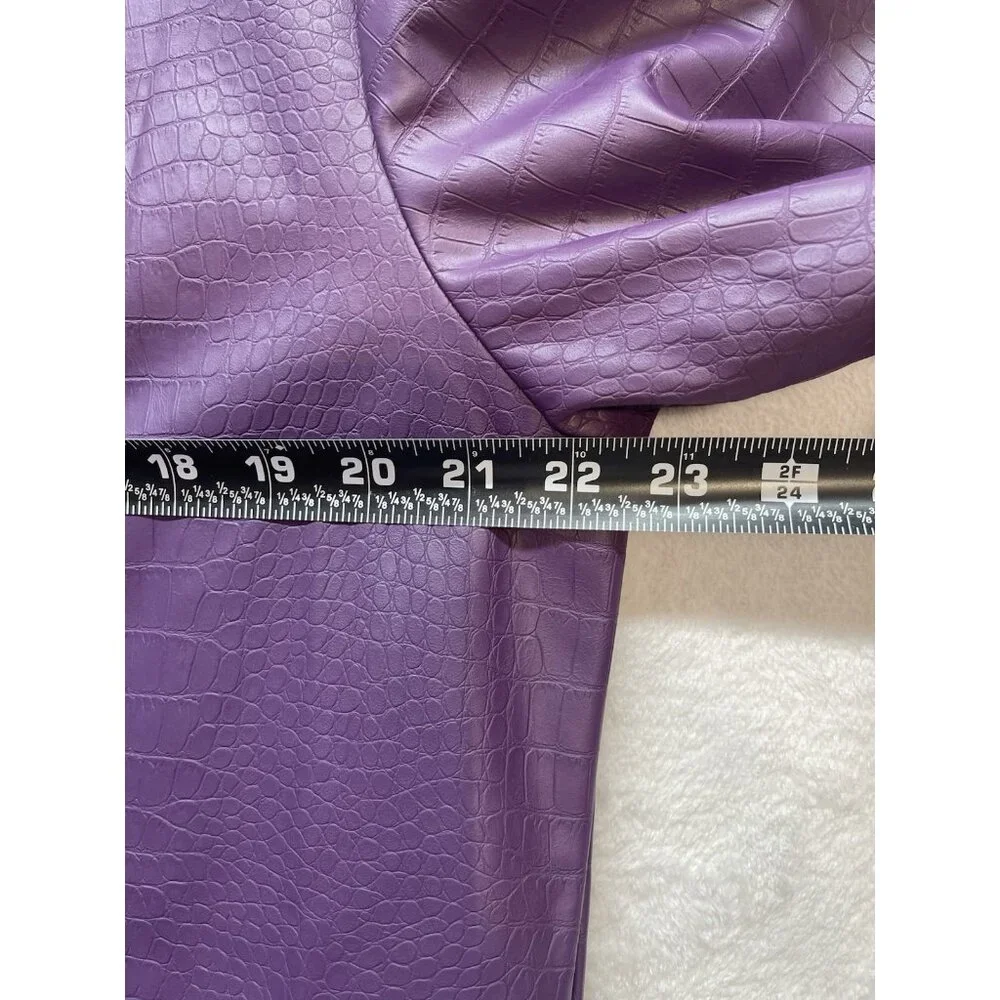 The Joker Suicide Squad Mens Large Purple Trench Coat Cosplay